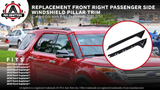 Replacement Passenger Side Windshield A Pillar Trim - Front Right - Compatible with Ford Explorer 2011-2018 - Replaces 926-451, BB5Z7803136AA, BB5Z-7803136-AB, BB5Z7803136BA, BB5Z7803144AA, 926451