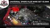 Universal Spark Plug Wire Set - 10.5mm High Performance Kit - Compatible with Chevy, GM SBC, BBC, Small Block 307, 327, 350, Big Block Engines 496, 502, 427, 454 and More with HEI Distributor