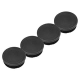 Frame Tube Plug Set of 4 - Compatible with Chevy Silverado & GMC Sierra 1500-99, 2000, 2001, 2002, 2003-2014, 2015, 2016, 2017, 2018 - Rear Wheel Well Hole Cover Cap - Anti-Whistle Truck Bed Plugs
