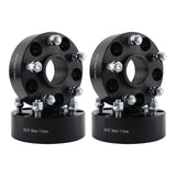 Wheel Spacers 2 Inch Set of 4 - 2 inch 50mm Real Forged 5x127 1/2-20 71.5mm Hub Centric 5x5 to 5x5 - Compatible with Jeep - 2007-2018 Wrangler JK, 1999-2010 Grand Cherokee WJ WK, 06-2010 Commander XK