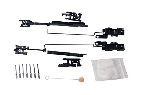 Sunroof Track Repair Kit For Chevy Traverse 2009-2016 – 6-Piece Set W/ Rivets, ABS & Stainless Steel