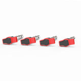 Ignition Coil Pack Set of 4 - Replaces 06E905115E, 06H905115B, 07K905715F - Compatible with Audi and Volkswagen Vehicles - A4, A5, A6, R8, TT, GTI, Golf, Jetta, Passat, Tiguan, MK5, MK6, 2.0T, 2.5L