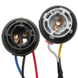 Replacement Tail Light Lamp Wiring Harness and Socket with Complete Bulb Set - Compatible with Hyundai Sonata 2011, 2012, 2013 - Rear Exterior Light Wire Harness - 92450-3Q000, 92450 3Q000