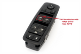 Driver Side Master Power Window Switch - Compatible with Dodge and Jeep Vehicles - 2008-2012 Nitro and Liberty, 2009-2010 Journey - Replaces Part 4602632AH, 4602632AF, 4602632AB, 4602632AG - 8 Pins