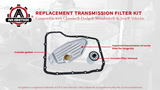 Replacement Transmission Filter Kit - Replaces 5013470AC, 5179267AC - Compatible with Chrysler, Dodge & Mitsubishi - Aspen, Durango, Dakota, Ram, Grand Cherokee, Commander, Liberty, Wrangler