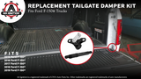 Tailgate Damper Kit - Compatible with Ford F-150 2015, 2016, 2017, 2018, 2019, F-150 Raptor 2017-2019 - Replaces FL3Z-99406A10-A, FL3Z99406A10A - Tail gate Assist Shock Strut - Lift Support Kit