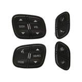 Replacement Steering Wheel Control Switch Kit - Compatible with Buick, Cadillac, Chevy, GMC - Silverado, Sierra, Tahoe, Yukon, Trailblazer 2002-09 - Replaces 21997738, 21997739,1999442, 1999443