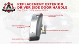Replacement Driver Side Door Handle - Replaces 80607-CD41E, 80607-CD40E - Compatible with Nissan 350Z 2003, 2004, 2005, 2006, 2007, 2008, 2009 - Exterior Door with Key Hole - 03,04,05,06, 07, 08, 09