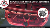 Replacement Trunk Latch Door Actuator - Replaces 931-860, 64600-33120, 64600-06010 - Compatible with Toyota Camry 2007, 2008, 2009, 2010, 2011 with Automatic Keyless Entry Trunk Lock - 07-11 Models