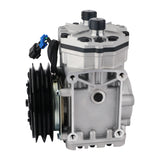 Replacement Car/Truck AC Compressor By AA Ignition - Compatible with Freightliner, Peterbilt, Kenworth 1996-1999 - Replaces ET210L, ET210L-25150-1996, 1997, 1998, 1999