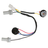 Replacement Tail Light Lamp Wiring Harness and Socket with Complete Bulb Set - Compatible with Hyundai Sonata 2011, 2012, 2013 - Rear Exterior Light Wire Harness - 92450-3Q000, 92450 3Q000