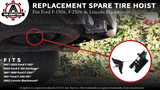 Spare Tire Hoist - Compatible with Ford & Lincoln Vehicles - 1997 - 2003 F-150, F150 Heritage, 1997, 1998, 1999 F-250, 97 F-250HD and 2002 Blackwood - Replaces 924526, 1L3Z1A131AA, 2L3Z1A131AA