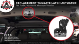 Rear Liftgate Door Lock Actuator - Tailgate Latch Assembly - Compatible with Ford Escape, Mazda Tribute, Mercury Mariner - Replaces 9L8Z-7843150-B, 937-663, 9L8Z843150B, 937663