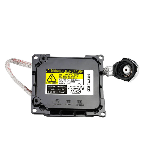 1 pièce Ballast au xénon HID 85967 08020 81107 75020 81107 75020 85967 22080 8110775020 8596708020 Compatible with L e x u s GS IS LS LX RX CAIJUN AUTO