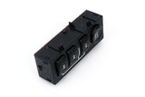 4WD Switch 4x4 Transfer Case Button - Replaces 15136039, 15164520, 19259313, 901-072 - Compatible with Chevy, GMC, Cadillac Vehicles - Silverado, Suburban, Tahoe, Yukon, Sierra - 2003-2007