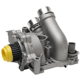 Replacement Aluminum Water Pump Assembly - Compatible with Audi and Volkswagen Vehicles 2.0L - A3, A4, A5, Q5, TT, Golf, Jetta, Eos, Tiguan -Replaces 06H121026AB, 06H121026DD, 06H121026CF, 06H121026CQ