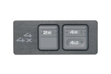 Replacement 4WD Selector Switch - Compatible with Chevy & GMC Vehicles - K1500 1996-1999, K2500 Suburban, Tahoe, Suburban, 1996-2000 K2500, Yukon - Replaces 15969707, 19168766, 901-154, 901154