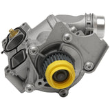 Replacement Aluminum Water Pump Assembly - Compatible with Audi and Volkswagen Vehicles 2.0L - A3, A4, A5, Q5, TT, Golf, Jetta, Eos, Tiguan -Replaces 06H121026AB, 06H121026DD, 06H121026CF, 06H121026CQ