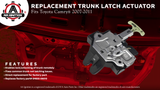 Replacement Trunk Latch Door Actuator - Replaces 931-860, 64600-33120, 64600-06010 - Compatible with Toyota Camry 2007, 2008, 2009, 2010, 2011 with Automatic Keyless Entry Trunk Lock - 07-11 Models