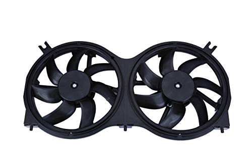 Replacement Radiator Fan - Compatible with Nissan Pathfinder, Infiniti QX60, JX35 Including Year Models 2013-2020 - Replaces 21481-3JA2E, 214813JA0A, 214813JA0E, 214813JA1B, 214933JA0E