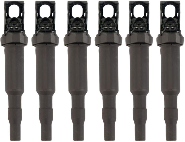 Ignition Coil Pack Set of 6 - Replacement for Bosch 0221504470