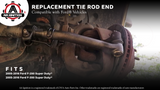 Replacement Tie Rod End - ES80754 - Compatible with Ford Vehicles - 2005, 2006, 2007, 2008, 2009, 2010, 2011, 2012, 2013, 2014, 2015, 2016 F-250 Super Duty, F-350 Super Duty - Front Left Outer Tie Rod