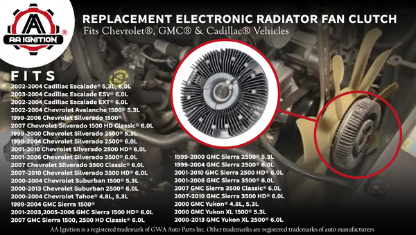Radiator Cooling Fan Clutch Component For T100 Pickup Truck 4Runner 2.7L 326-58142 16210-75060