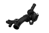 Engine Coolant Housing Water Outlet with Sensor - Compatible with Chevy Cruze, Sonic, Trax and Buick Encore 1.4L - Replaces 25193922, 15-11105, 902-846, 55565334, 1511105, 902846