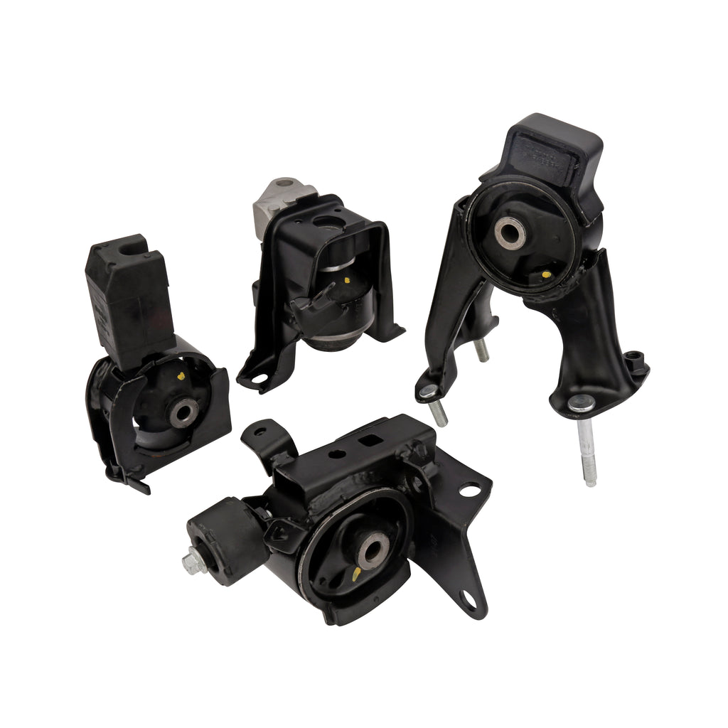 Engine Mount Set - Compatible with Corolla, Matrix, Vibe 1.8L Automatic Vehicles 2003, 2004, 2005, 2006, 2007, 2008 - Replaces A4219, A4221, A4220, A4218