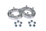 Wheel Spacer Set of 2-5x114.3mm Pattern - 5x4.5 Lug Centric 82.5mm Bore - 1/2" x 20 Studs 1 Inch Thick - Compatible with Ford and Jeep Vehicles - Wrangler, Cherokee, Liberty, Ranger, Explorer, Mustang