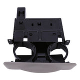 Replacement Dash Cup Holder - Graphite Gray - Compatible with Ford Vehicles - 1999-2001 - F250, F350, F450, F550 Super Duty, Excursion - Replaces YC3Z-2513560-CAD, YC3Z2513560CAD - Console Cup Holder