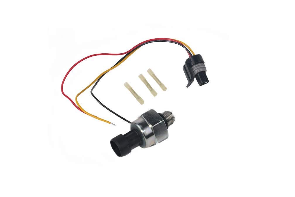 ICP Sensor with Harness Kit, Injection Control Pressure, Compatible with Ford Vehicles - 7.3 Powerstroke E350, F250, F-350 Super Duty - Replaces F6TZ-9F838-A, F4TZ9F838A, 1807329C92, CM5227