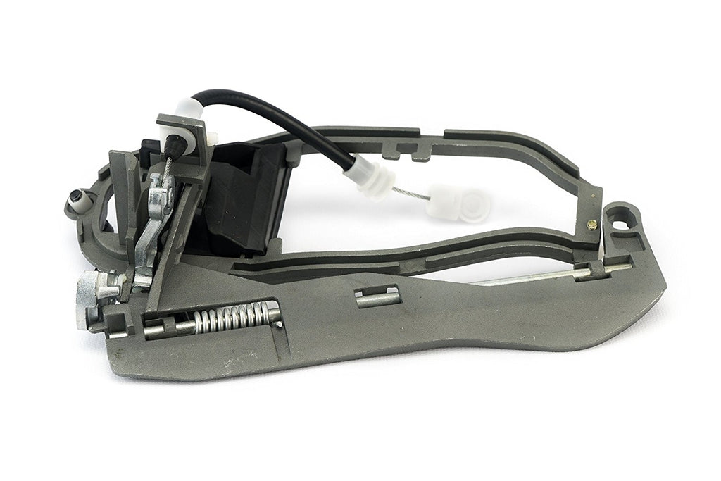 AA Ignition Front Passenger Side Door Handle Right Side Replaces 51218243616, Compatible with BMW X5 2000-2006 - Exterior Car Door Handle Carrier Assembly Replacement