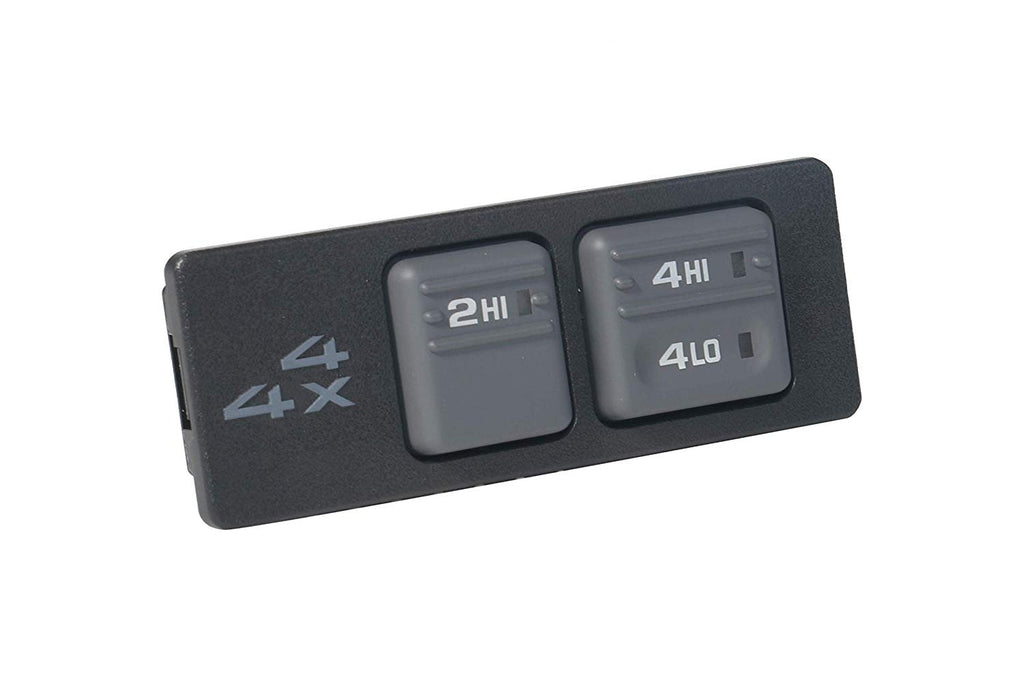Replacement 4WD Selector Switch - Compatible with Chevy & GMC Vehicles - K1500 1996-1999, K2500 Suburban, Tahoe, Suburban, 1996-2000 K2500, Yukon - Replaces 15969707, 19168766, 901-154, 901154