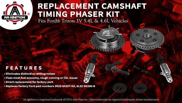 AA GNTON Varable Camshaft Tmng Cam Phaser Kt For Ford, Lncoln