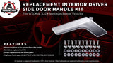 Driver Side Interior Door Handle Kit - Fits W204 and X204 Mercedes-Benz Vehicles