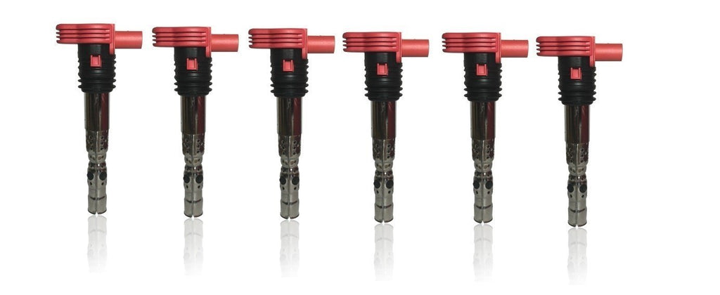Ignition Coil Pack Set of 6 - Replaces# 06C905115M Audi 3.0L V6 Vehicles