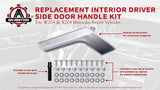 Driver Side Interior Door Handle Kit - Fits W204 and X204 Mercedes-Benz Vehicles