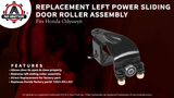 Left Power Sliding Door Roller Assembly - Center Male - Replaces 72561-SHJ-A21, 924-128, 72561SHJA21 - Compatible with Honda Odyssey 2005, 2006, 2007, 2008, 2009, 2010 EX, EX-L, Touring Model