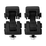 Hood Latches Set of 2 - Replaces 55176636AD, 68038118AA, 42422 - Fits 1997, 1998, 1999, 2000, 2001, 2002, 2003, 2004, 2005, 2006 Jeep Wrangler TJ - Hold-Down Hook Latch Pair - Year Models 1997-2006