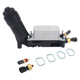 Engine Oil Cooler and Filter Housing Adapter Kit - Replaces 5184294AE, 5184294AD, 5184294AC - Compatible with Chrysler, Dodge & Jeep 3.6L V6 Vehicles - 200, Town & Country, Avenger, Challenger