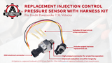 ICP Sensor with Harness Kit, Injection Control Pressure, Compatible with Ford Vehicles - 7.3 Powerstroke E350, F250, F-350 Super Duty - Replaces F6TZ-9F838-A, F4TZ9F838A, 1807329C92, CM5227