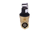 RV Water Pressure Regulator with Gauge Adjustable 3/4" Water Hose Valve - RV Water Pressure Regulator with Gauge - RV Camper Water Pressure Regulator, Trucks, Trailer - Trailer Water Pressure Gauge