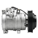 Replacement AC Compressor and Clutch Kit - Compatible with Toyota Vehicles - 2003, 2004, 2005, 2006, 2007, 2008 Corolla, Matrix 1.8L - Replaces 8832002120, CO 27000C, CS20101, 295525NH, 144004C, 1419N