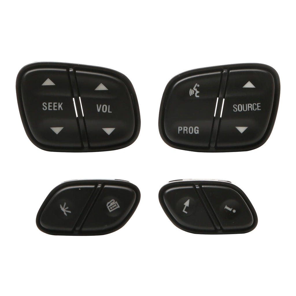 DICMIC - Botón de control del volante para Chevy Silverado Avalanche Suburban Tahoe GMC Sierra Yukon Cadillac Escalade 21997738, 21997739, 1999442, 1999443 DICMIC - Botón de control del volante para Chevy Silverado Avalanche Suburban Tahoe GMC Sierra Yukon Cadillac Escalade 21997738, 21997739, 1999442, 1999443