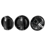AC Heater Climate Control Knob Set of 3-55905-0C010, 559050C010-2000, 2001, 2002, 2003, 2004, 2005 & 2006 Toyota Tundra AC Knobs - Air Conditioner HVAC Blower Fan Temperature Switch