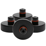 Lifting Jack Pads 4 Pack by AA Ignition - Compatible with Tesla Model 3, S, Y and X Vehicles - 2016-2023 - Non-Slip Rubber Car Accessories Lift Puck Adapter Tool Set with Storage Case