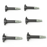 Ignition Coil Pack Set of 6 - Compatible with Dodge & Chrysler V6 2.5L 2.7L 3.5L Vehicles - Replaces 4606869AA - Fits Magnum, Charger, Nitro, Challenger, 300-2006, 2007, 2008, 2009, 2010