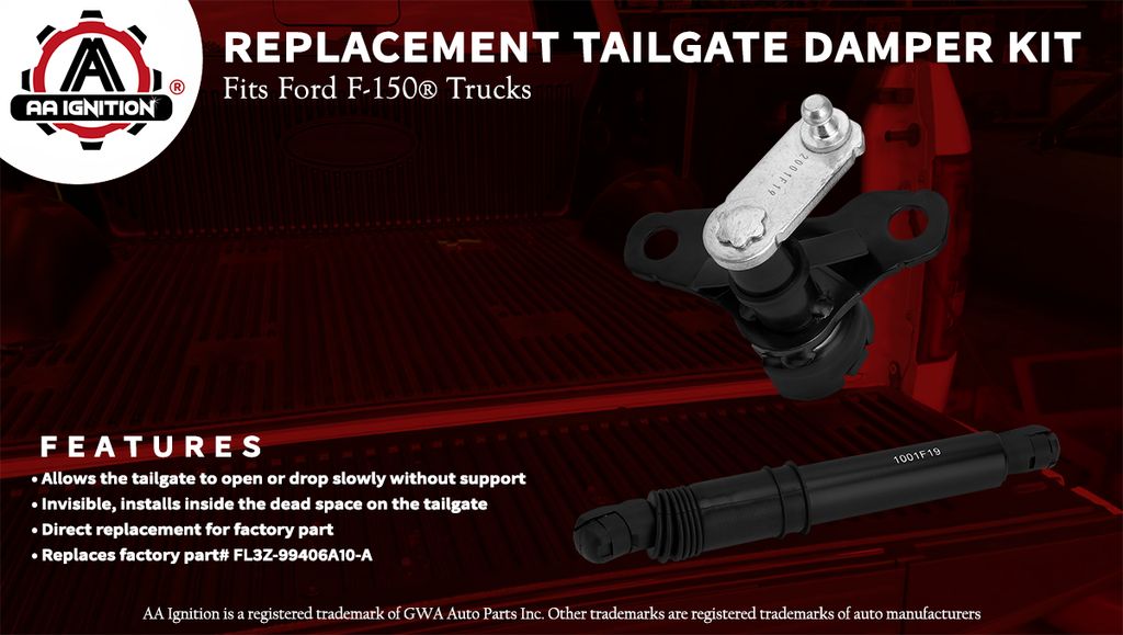 Tailgate Damper Shock Strut For Ford F150 (2015-2024) – Tailgate Assist Bar