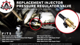 Injector Pressure Regulator Valve - IPR Valve - Compatible with Ford Powerstroke 7.3L Diesel Engines - 1994-2003 - F250 Super Duty, F350, Excursion, E350 - Replaces F5TZ9C968A, CM5013, F81Z9C968AA